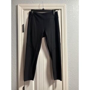 Outdoor Voices Black High-Waist Leggings Medium Coolmax Performance Active